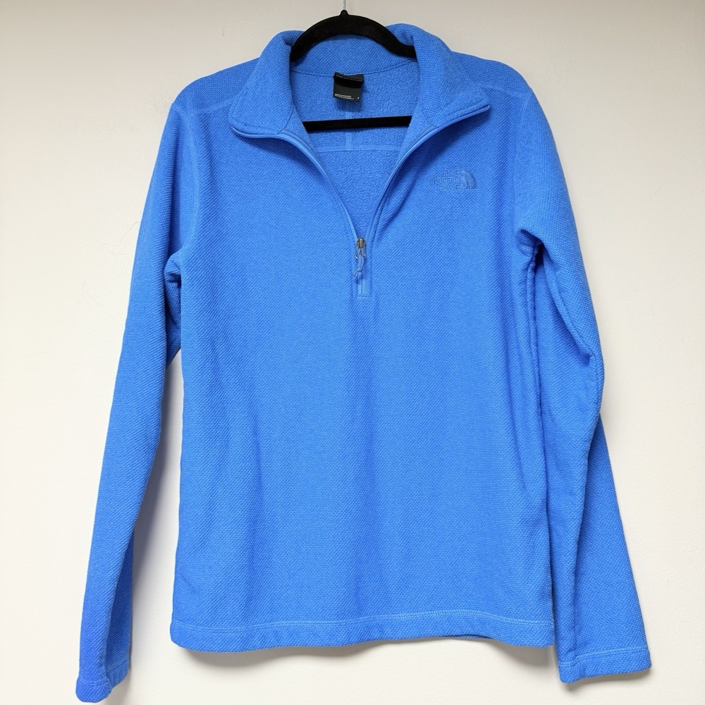 The North Face‎ Men's Blue 3/4 Zip Pullover Jacket Size S